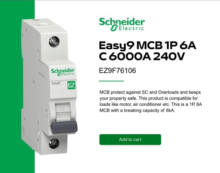Cover photo of Schneider Electrical Supplier